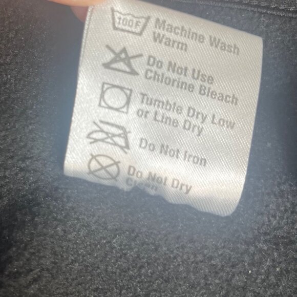 NRA Half Zip Pullover Fleece Shirt Mens 2XL Black - Picture 7 of 7